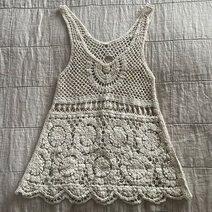 Crocheted Top/Swim Cover-Up